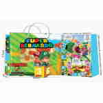 Sacolinha Horizontal Super Mario com Mini jogo no verso
