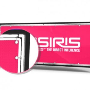 Lona brilho 440g - com ilhós