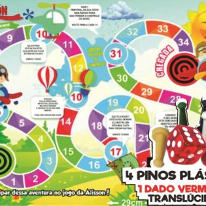 Jogo de Tabuleiro Aviador