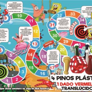 Jogo de Tabuleiro Bob Esponja