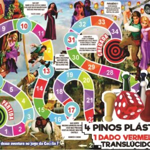 Jogo de Tabuleiro Rapunzel