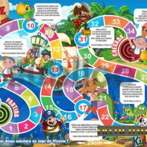 Jogo de Tabuleiro Piratas