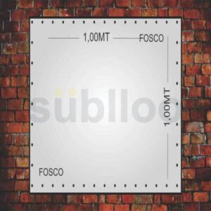 Lona Fosca 440g (Com Ilhós)