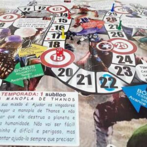 Jogo de Tabuleiro Heróis HQ - Lona fosca 440g