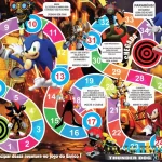 Jogo de Tabuleiro Sonic - 21 x 29cm