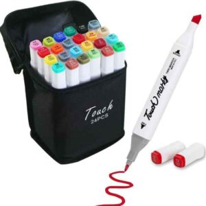 Caneta Marcador para Colorir 24 cores