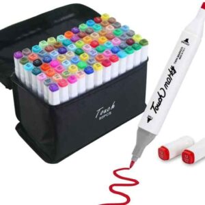 Caneta Marcador para Colorir 80 cores