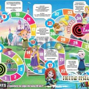 Jogo de Tabuleiro Princesas Disney Baby