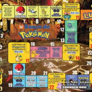 Jogo de Tabuleiro Pokemon Go
