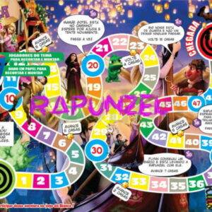 Jogo de Tabuleiro Rapunzel Aventura