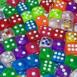 Dado Acrílico 14mm - Cores