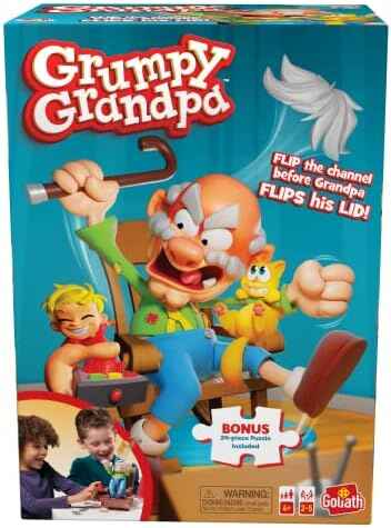 Jogo Grumpy Grandpa - 24 peças Brinquedos e Jogos
