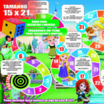 Jogo de Tabuleiro Princesas