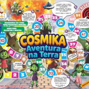 Jogo de Tabuleiro Cosmika - Aventura na Terra