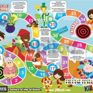 Jogo de Tabuleiro do Sítio Personalizado