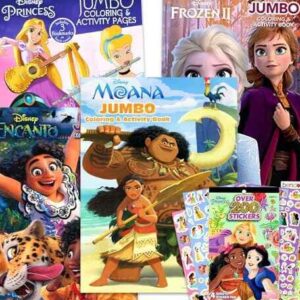 Livro de colorir de temas Disney