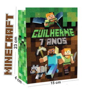 Sacolinha Minecraft - Personalizado
