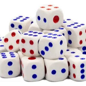 Dado Plástico 13mm ( 6 Unidades )