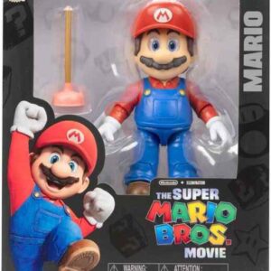 Mario 5" Com Acessorio, Mario Bross, Sunny
